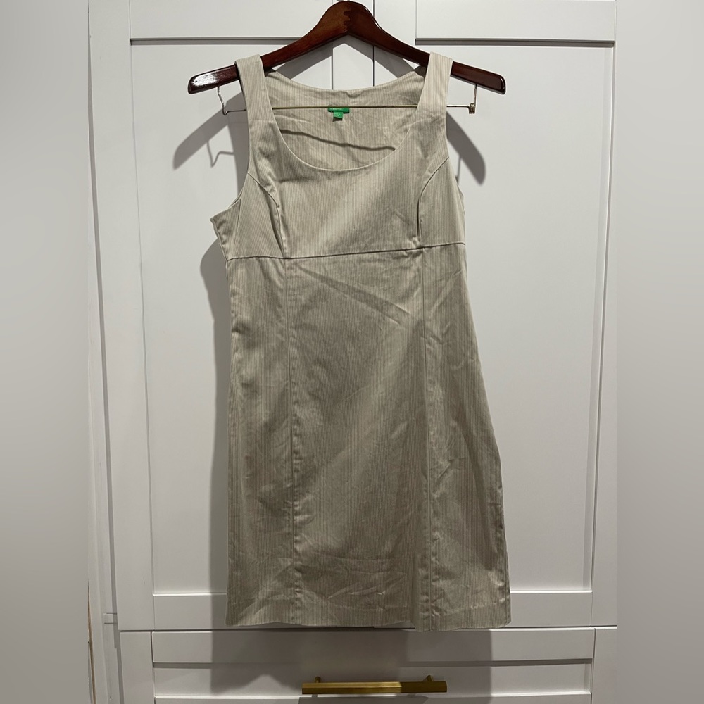 Benetton beige dress